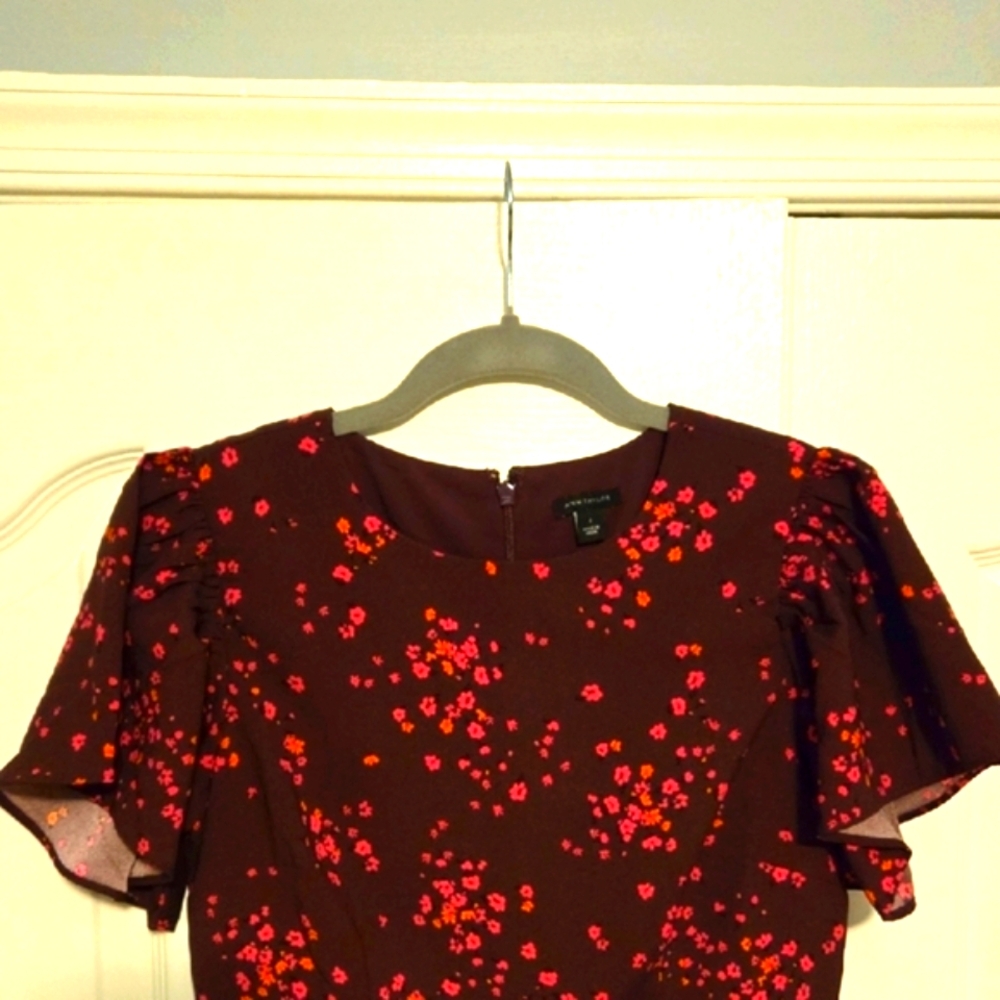 Ann Taylor Floral Print Dress